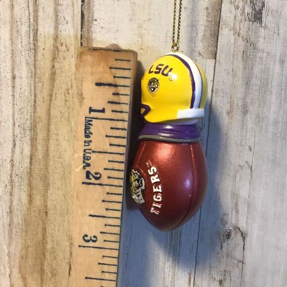 Vintage, LSU Tigers football ornament - Picture 4 of 4